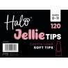 HALO Jellie Tips Coffin Long, Size 0-11, x 120