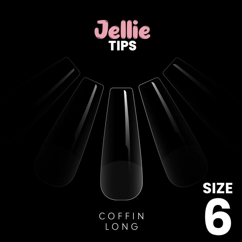 HALO Jellie Capsules Coffin Long, Taille 6, x 50