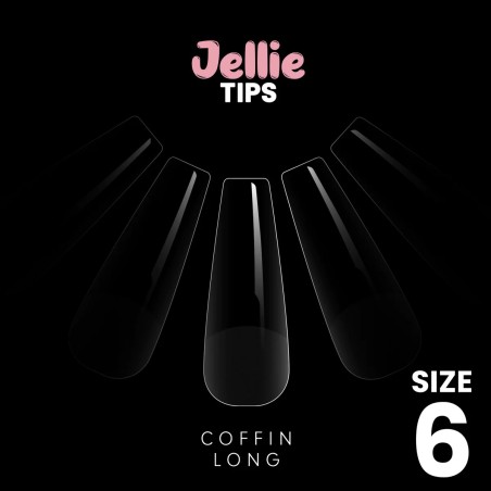 HALO Jellie Capsules Coffin Long, Taille 6, x 50
