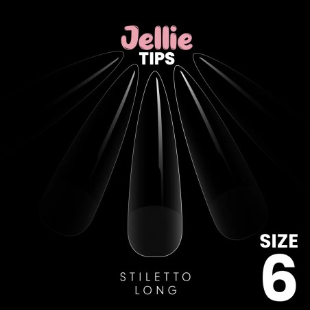 Halo Jellie Capsules Stiletto Long, Taille 6, x 50