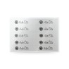 Halo 120/120 White Bloc  paquet de 10