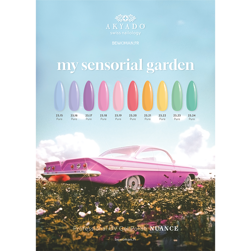 Poster A3 Pelliculé Sensorial Garden