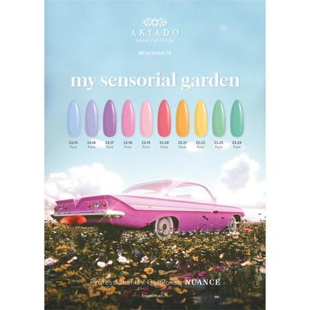 Poster A3 Pelliculé Sensorial Garden