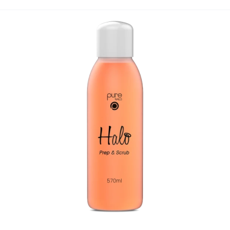 Halo Nail Prep & Scrub 570ml Orange