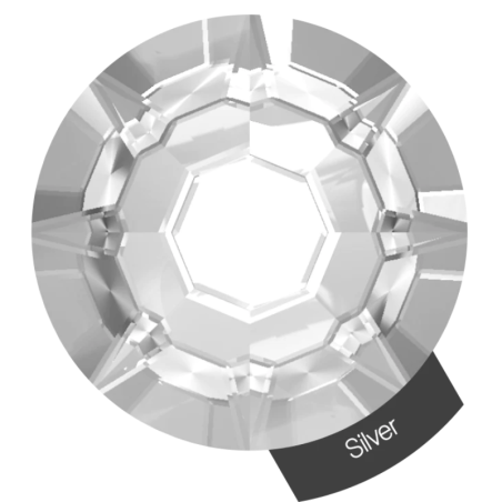 Halo Create - Size 3 Crystals Silver 288s