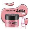 Halo Jellie Tips Short ALMOND clear x 120 Size 0-11