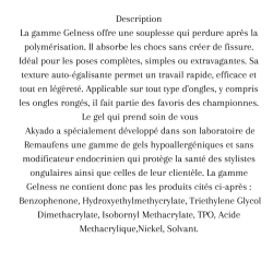 GelNess Clear 300g 6x50g Akyado