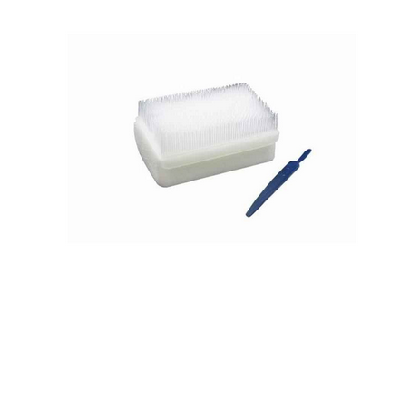 Brosse Silicone emballage sterile - Medi-scrub