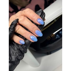 HALO VSP 8ml Lucky Blue pailleté sans Hema sans TPO