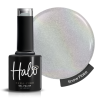Halo Snowflake – Gel Polish argent iridescent effet cat-eye Pure Nails