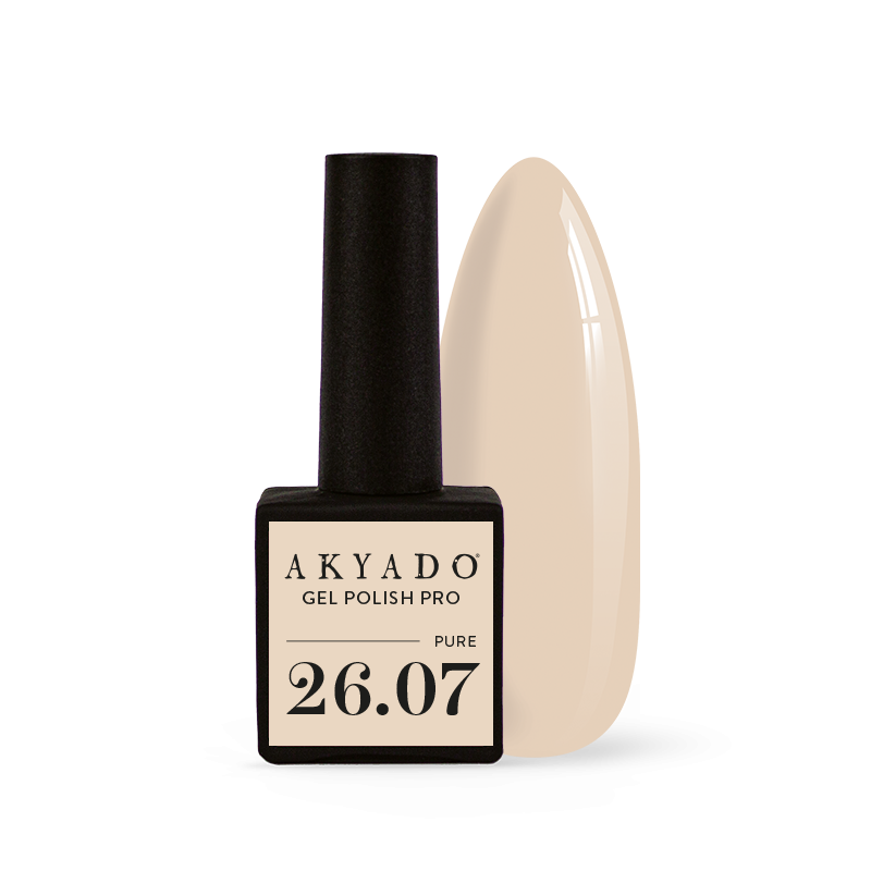 Gel polish 26.07 teinte pure blanc cassé
