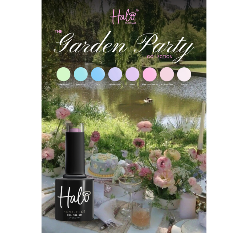 Collection Garden party Halo 8 VSP pastels