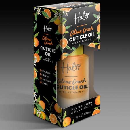 par 6+1 Halo Huile cuticule Citrus 15ml 100% naturel