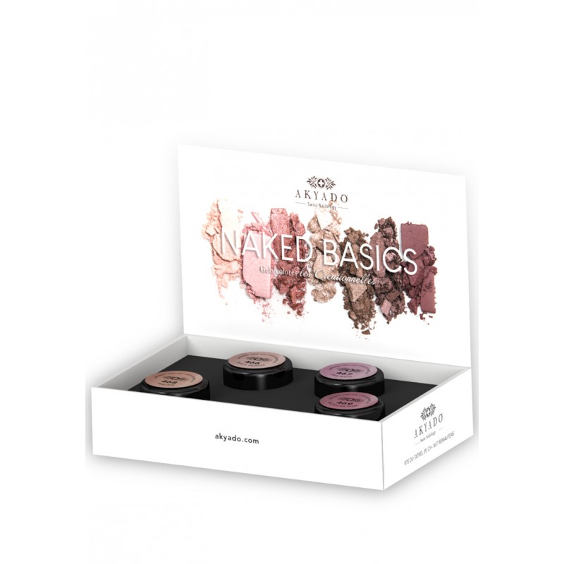 CréaBOX Naked Basics "les nudes"  4x5g (sans boite) (466 à 469)