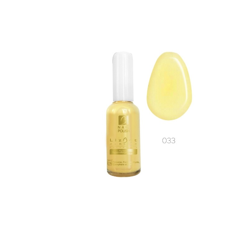Vernis 033 Lizbet 16ml hypoallergénique