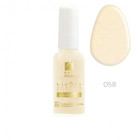 Vernis 058 Lizbet 16ml hypoallergénique