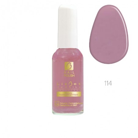 Vernis 114 Lizbet 16ml hypoallergénique