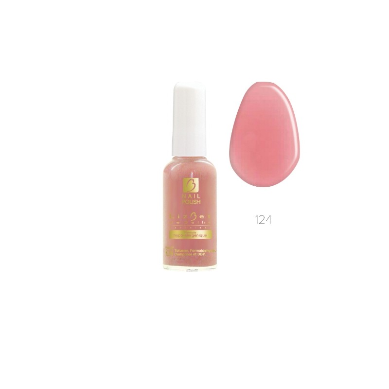 Vernis 124 Lizbet 16ml hypoallergénique