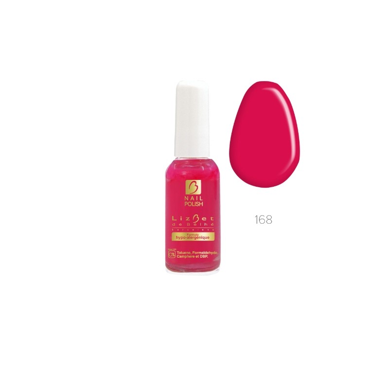 Vernis 168 Lizbet 16 ml hypoallergénique