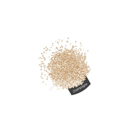 1440 Micro cristaux Champagne Halo