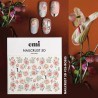 Sticker NC5D_26 Roses Nailcrust 5D E.Mi