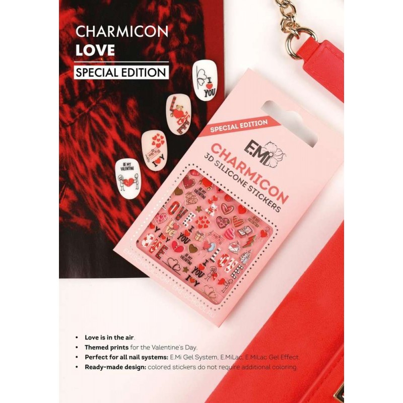 Sticker Charmicon 3D Love