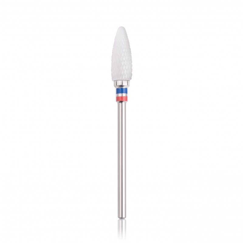 Maïs Céramique Bleu-Rouge Ø6mm L14mm