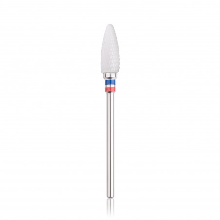 Maïs Céramique Bleu-Rouge Ø6mm L14mm