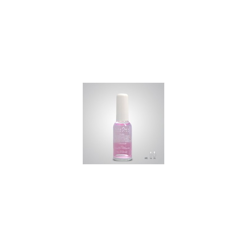 Par 6+1 PURE Vernis Soin anti jaunissement avec Vitamine E - Lizbet 16ml